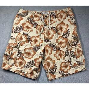 Champs Shorts Men's 38x10 Cargo Ripstop‎ Drawstring Hawaiian Utility Gorpcore